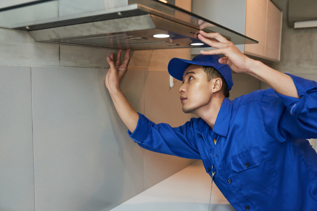 installing cooker hood