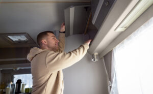 Air exchanger cleaning