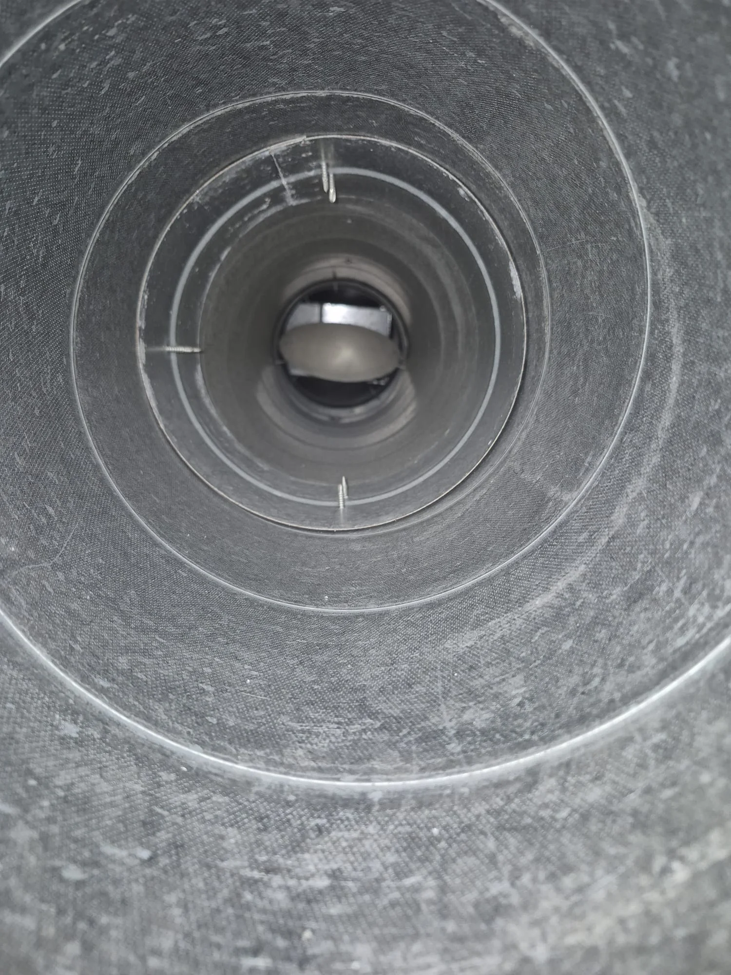 Image du conduit spiralé après nettoyage