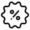 icônes de réduction