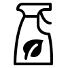 icônes de nettoyage écologiques